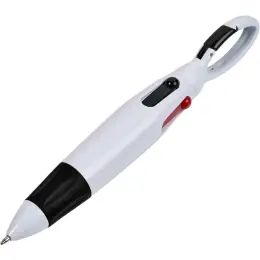 Altitude Quatro 4-in-1 Neck Ball Pen Unbranded Flat Black Red Ink